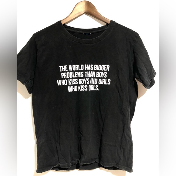 Black medium T-shirt - Picture 2 of 2